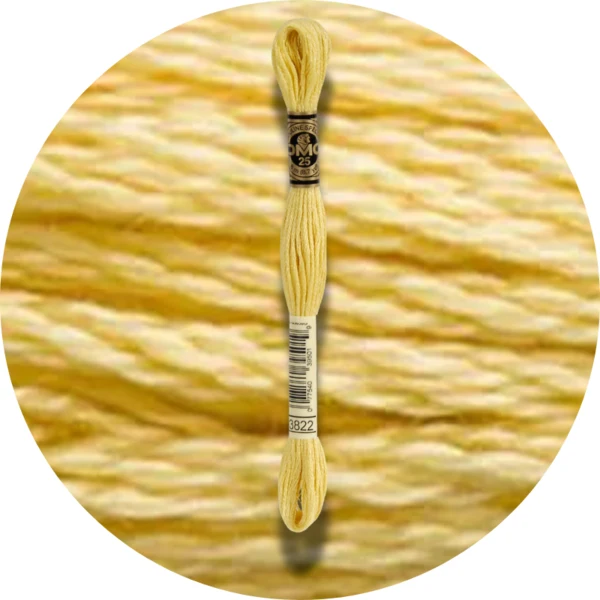 DMC Mouliné Spécial 25 Broderigarn, Ensfarvet, Røde/Gule/Orange nuancer